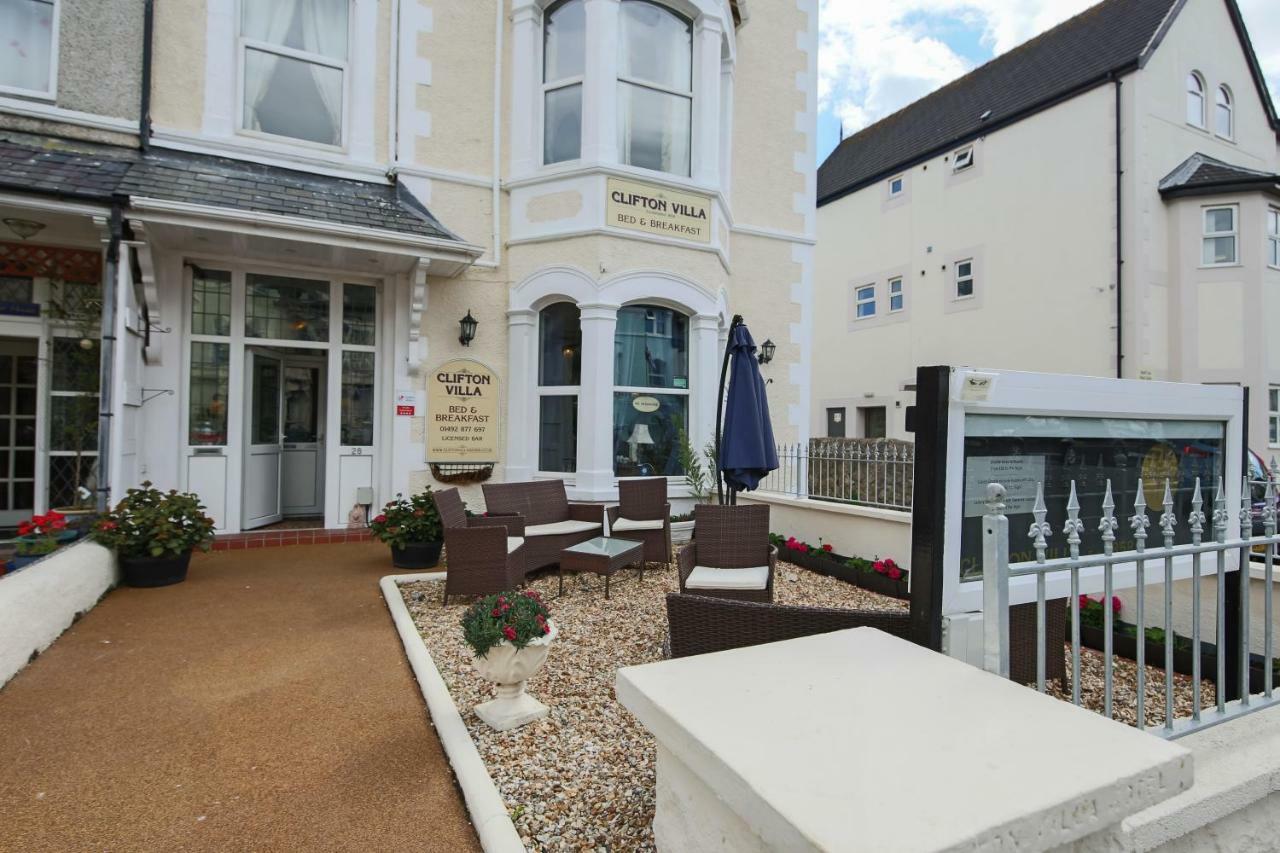 Clifton Villa Guest House Llandudno Exterior foto